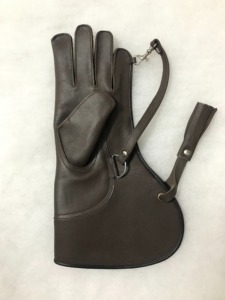 Gants longs à double couche en cuir de vache souple pour la fauconnerie, tactiles et thermiques, 30 cm, vente en gros - Product Image 3