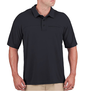 Nouveaux polos en coton 100% à la mode pour hommes et polos en tissu doux tricoté de haute qualité à col montant - Product Image 2