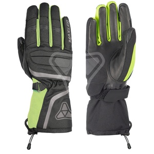 Gants de moto en cuir de haute qualité pour hommes et femmes Équipement de protection classique pour l'hiver Options longues ou courtes disponibles - Product Image 1