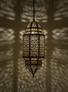 Hot Selling Golden Finished Luxury Arabian Design Home Hotel Decor Hanging Pendant <b>Lamp</b> <b>Lantern</b> At Wholesale Price - Product Image 2