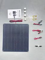 Chargeur flottant de maintien de batterie solaire Glory Solar, taille personnalisée, efficacité de 23%, camping-car, caravane, camion, moto, pelouse
