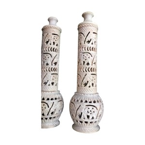 Recently New Design <b>Top</b> Quality Product Handmade Carving Soapstone Incense Burner And Stick Holder For Business Gift Gift Item - Product Image 3