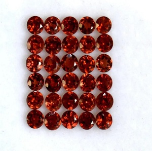 Granate Rojo Natural, Corte Brillante, Calibrado, Suelto, Certificado por Terceros, Sin Tratar, Tamaños de 4-14 mm, Sin Orificio, Listo para Usar - Product Image 4