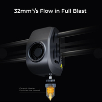 Creality K1 MAX Enclosed Core XY FDM 3D Printer, Mesin Pencetak 3D Kecepatan Tinggi dengan Volume Cetak Besar 300x300x300mm