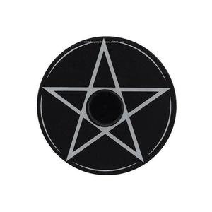 Portavelas de piedra natural de alta calidad, portavelas natural de Pentáculo de turmalina negra, mayorista de curación de cristal de piedras preciosas - Product Image 6