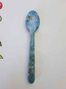Directamente India mejor calidad resina hecha a mano tenedor cuchara utensilios de madera altamente pulido cocina servir logotipo personalizado Home Hotel - Product Image 2