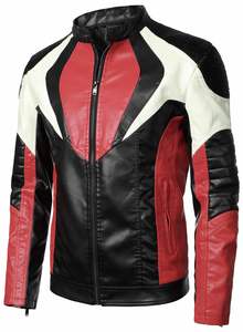 Hot Selling New Fashion Men's Waterproof Genuine Leather Motorcycle Jacket Customized <b>Motorbike</b> Jacket for Winter - Product Image 3