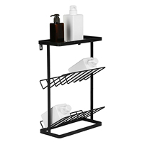 Draadrekken Metalen Vrijstaande Type Organizer Voor Keuken Badkamer 3 Tier Voedselplaat Metalen Opslag