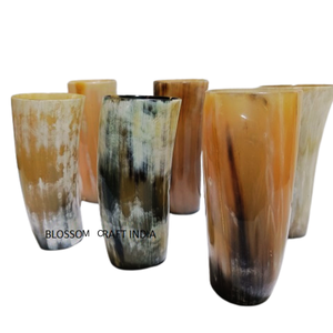 Chope en corne de buffle écologique faite à la main, gobelet traditionnel viking, artisanat naturel, style animal sculpté pour la maison, le restaurant - Product Image 2