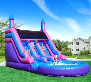 Tobogán Acuático Inflable de PVC/Vinilo para Uso Residencial y Escolar, Precio de Fábrica para Interiores/Exteriores - Product Image 1