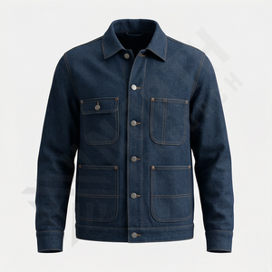 Meilleure veste en jean décontractée pour homme, coupe confortable, streetwear, élégante, nouveau style, vêtements tendance, durable, vêtement d'extérieur - Product Image 1
