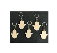 Nouvellement meilleure vente porte-clés en MDF rectangle de sublimation vierge vente directe d'usine logo personnalisé promotionnel porte-clés en MDF