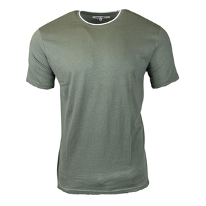 Camisetas Deportivas de Manga Corta para Hombre, 100% Algodón, Cuello Redondo, Verano, Casual, Corte Ajustado, Secado Rápido, Transpirables, Venta al Por Mayor OEM - Product Image 1