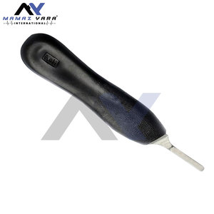 Manche de scalpel en plastique noir pour instruments chirurgicaux manuels de précision # 4 Compatible # 20 # 24 lames en acier inoxydable MOL Safety - Product Image 2