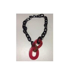 Collar de cuerno de buey de vaca de búfalo a la moda para mujer, joyería de estilo Animal pulido - Product Image 6