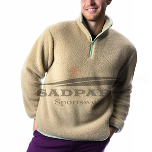 Fleece <b>Sherpa</b> Cotton <b>Jacket</b> <b>Men's</b> <b>Jackets</b> Zipper Closure Winter Warm Heavyweight Designer Shearling Outdoor <b>Men's</b> <b>Jackets</b> - Product Image 4