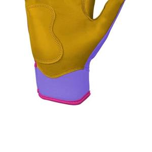 Gants de frappe de baseball professionnels durables de haute qualité, logo personnalisé et fermeture à boucle pour la main gauche, en cuir, pour adultes - Product Image 6