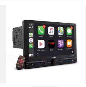 NEW 10.5 <b>Floating</b> Modular Touchscreen Single-DIN Head <b>unit</b> with Mirror Link USB GPS and Android 10 (4x64GB) - Product Image 1