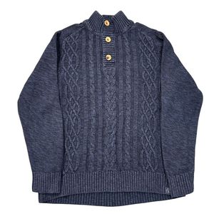 Pull-over d'hiver personnalisé pour homme - Anti-froissement et anti-boulochage 50% coton 50% acrylique Motif uni Manches longues - Product Image 1