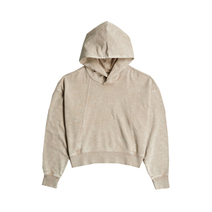 Sweat à capuche décontracté d'hiver pour femmes imprimé avec logo avant manches longues col à capuche 100% coton - Product Image 4
