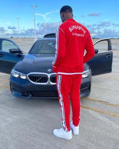 Precios al por mayor Nuevo diseño de moda Hombres Chándales Liso 100% Algodón Transpirable Slim Fit Ropa deportiva Chándales OEM 2025 - Product Image 3