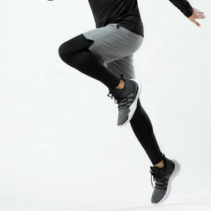 Short de survêtement 2 en 1 pour homme | Jogger Design 2 en 1 avec leggings longs Logo personnalisé pour les shorts de sport polyvalents - Product Image 6