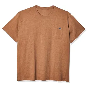 Personnalisé de haute qualité pour hommes de luxe poids lourd 100% coton vierge écologique OEM grande taille épaule tombante T-shirts décontractés direct - Product Image 1