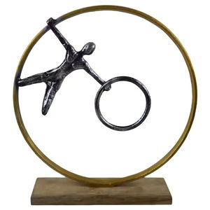 Proveedor y fabricante de figuritas humanas Thinker on Stairs Decoración de mesa Decoración del hogar a precios competitivos - Product Image 6