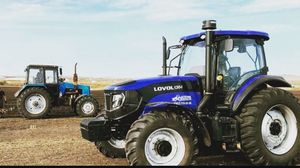 Lovol 804 d'occasion Tracteur agricole avec moteur 80HP | Machine agricole multifonctionnelle à 4 roues motrices haute performance - Product Image 2