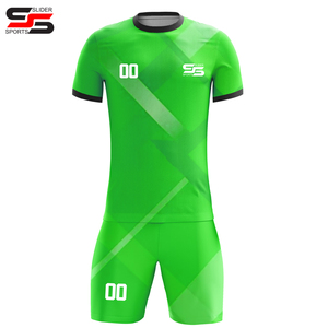 Custom Men Soccer Set Summer Quick-Drying Short Sleeve Training Uniform <b>Comfortable</b> Breathable Soccer Uniform - Product Image 2
