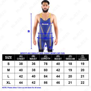 Vente en gros Sublimé Lutte Singlet Conception personnalisée Lutte Costumes Haltérophilie Puissance Formation Hommes Lutte Singlets - Product Image 6