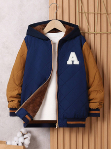 Logo de broderie personnalisé OEM Baseball Letterman vestes pour hommes femmes mince polyester chenille patchs col montant de haute qualité - Product Image 6