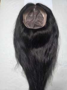 วิกผมโมโนสำหรับผู้หญิงผมคนอินเดียมีหลายสไตล์ (คลื่นน้ำคลื่นธรรมชาติเป็นต้น) 100น้ำหนักเบา-150กรัม - Product Image 6