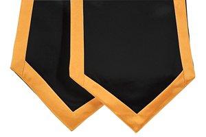 Venta al por mayor diseño personalizado niños adultos Unisex personalizado poliéster faja estola satén graduación estola académica estola faja - Product Image 6