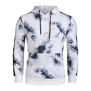 Solid Color Custom Made Casual Style <b>Men</b> Printing Hoodies With Long Sleeves <b>Men</b> Printing Hoodies - Product Image 2