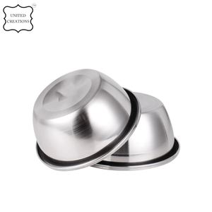 Gran oferta, cuenco de mezcla profunda personalizado, estilo clásico, cocina de acero inoxidable, cuencos para mezclar pasteles, vajilla de Metal fresco - Product Image 6