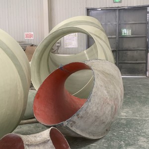 Sợi thủy tinh GRP ống cho các nhà máy điện để Bán-chịu nhiệt FRP Ống quanh co giải pháp tùy chỉnh có sẵn - Product Image 4