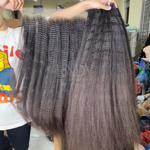 ผมต่อแบบช่อผมต่อแบบสองชั้นเป็นมัดผมตรงหยักศกสำหรับ100% - Product Image 4