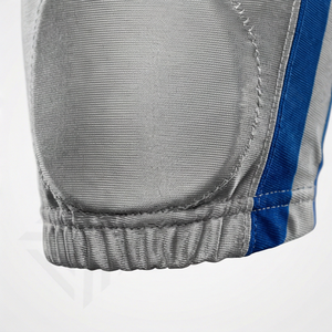 Ensemble d'uniformes de football américain de couleur noire 100% polyester Kit d'uniformes de football américain Numéro d'équipe Vêtements de performance professionnels - Product Image 6