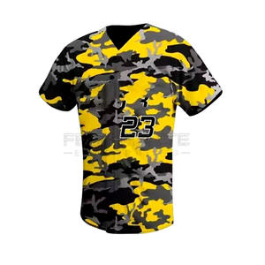 Fabricación de fábrica Ropa deportiva Uniforme de béisbol de alta calidad de color personalizado para adultos - Product Image 2