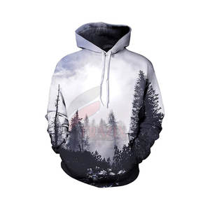 Servicio OEM Venta al por mayor Hombres Impresión 3D Sudaderas con capucha Último diseño hecho en Pakistán Hombres Impresión 3D Sudaderas con capucha - Product Image 1