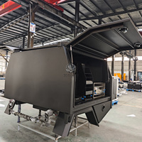 Plateau et auvent amovibles pour pick-up double cabine Hilux/Ford Ranger