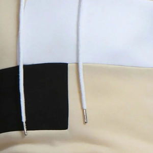 Venta caliente 100% algodón polar en blanco liso pulóver chándales de gran tamaño hombres 2 piezas pantalones de chándal sudaderas con capucha conjunto de chándales para hombres - Product Image 6