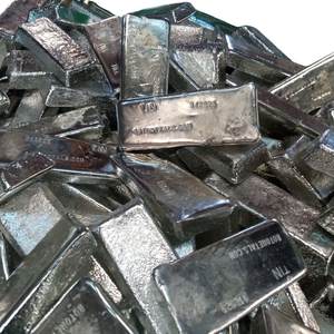 Lingot carré en étain pur à 99,99 % de haute qualité, non allié, approvisionnement direct d'usine d'Autriche, en vente - Product Image 4