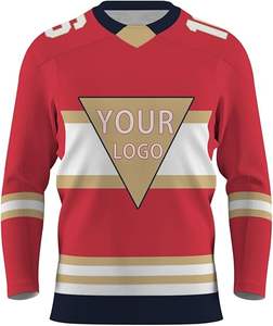 Le plus populaire concevez votre propre logo uniforme de hockey sur glace grande taille pour adulte - Product Image 3