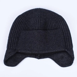 Gorro de invierno para mujer, gorro coreano para hombre, otoño 2024, gorro de punto cálido con forro polar grueso, gorros con orejeras para hombre, gorros y gorros - Product Image 2