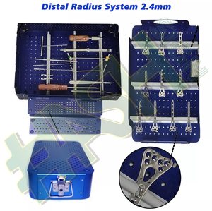 Juego de Instrumentos Ortopédicos para Radio Distal, Caja de Acero, Tornillos y Placas de 2.4mm, Grado A+, Certificado ISO 13485 CE - Product Image 6