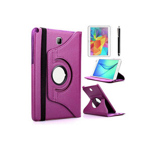 Étui de protection rotatif Netzy blanc pour tablette Tab A T550 9.7, en matériaux TPU et PC durables - Product Image 2