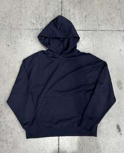 2025 Manufacturer Men Reverse Weave <b>Hoodie</b> Contrast Cotton Fleece Blank Pullover Stitch Custom Reversible <b>Hoodie</b> - Product Image 5