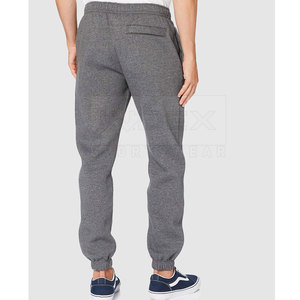 Wholesale Mid Waist Casual <b>Trousers</b> for Men Custom Brand Lightweight Cotton Plain Dyed with Logo Printed - Product Image 3